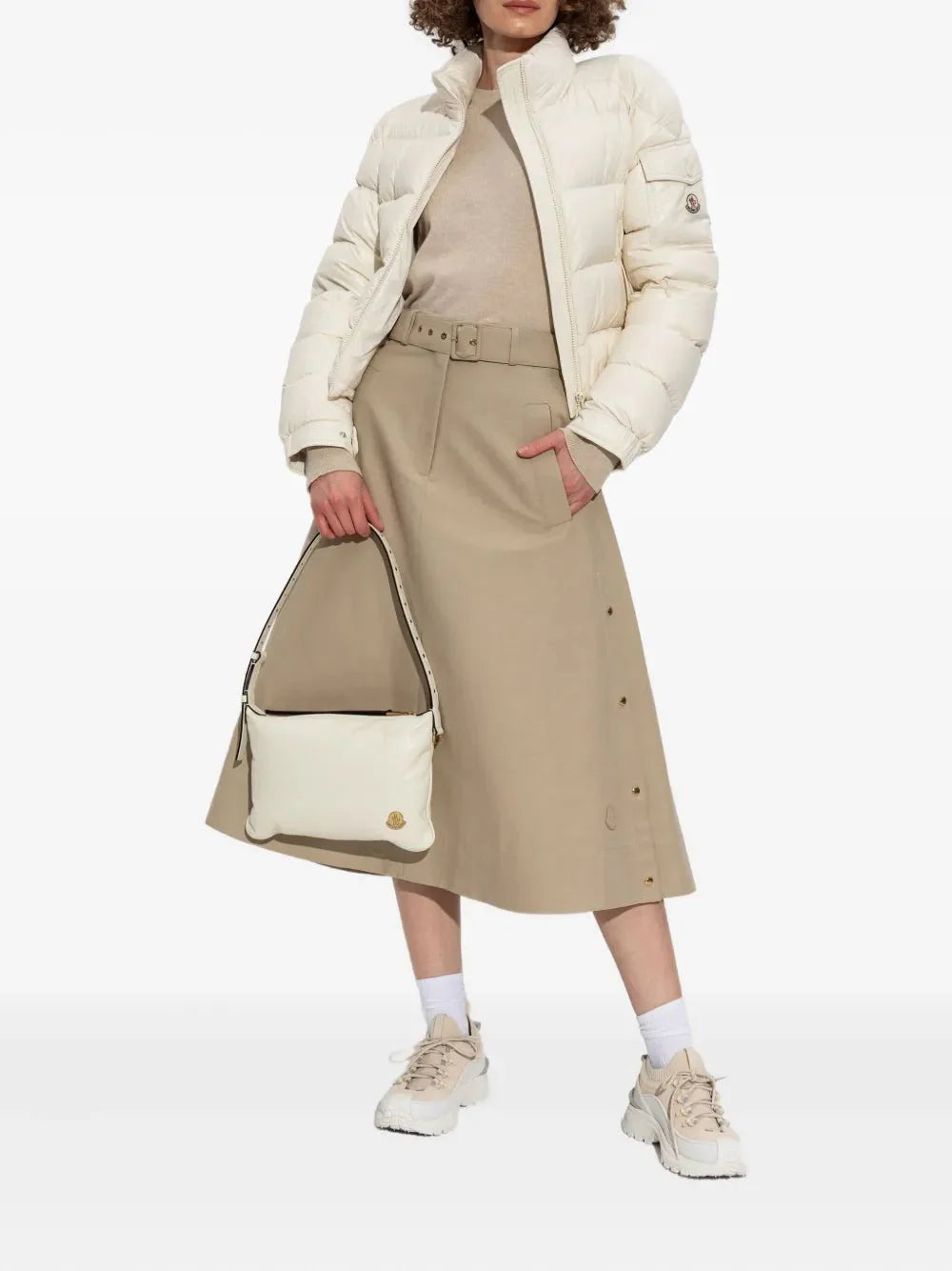 Moncler Petra puffer jacket Blanc